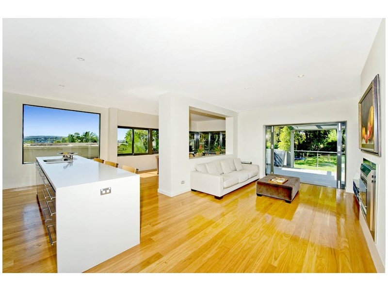 contemporary style living room