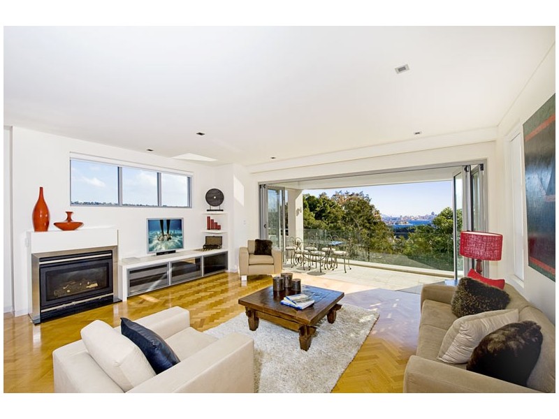 contemporary style living room
