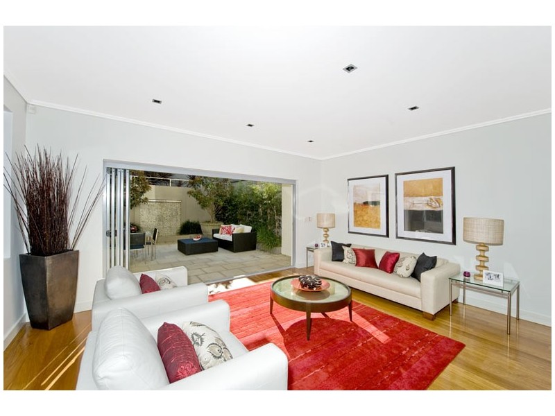 contemporary style living room