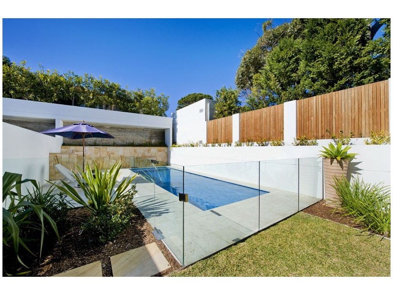 modern garden style landscape