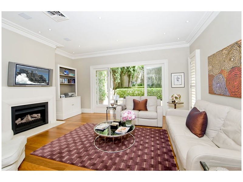 contemporary style living room