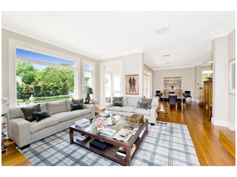 contemporary style living room