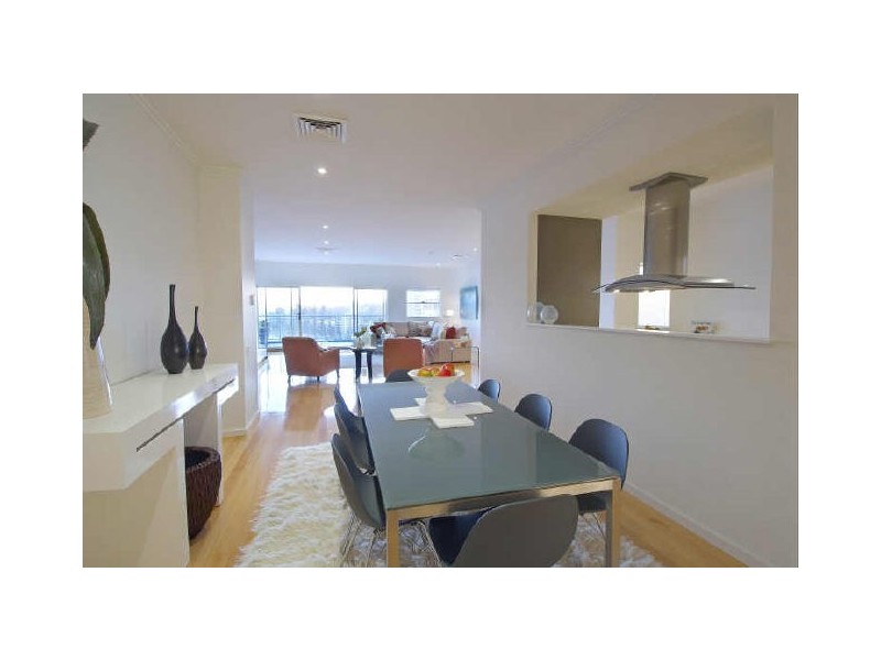 contemporary style dining room