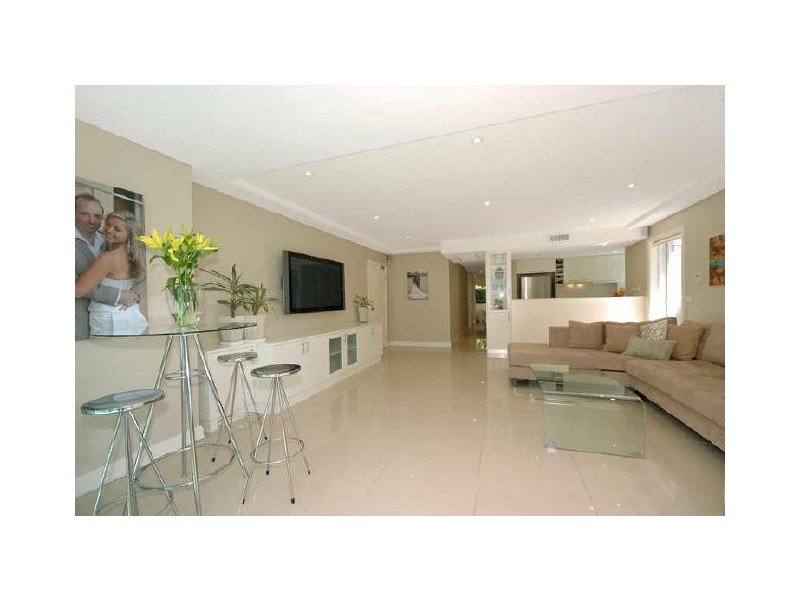 contemporary style living room