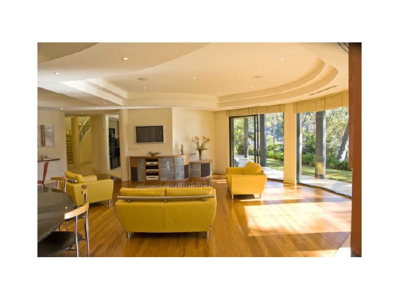 contemporary style living room