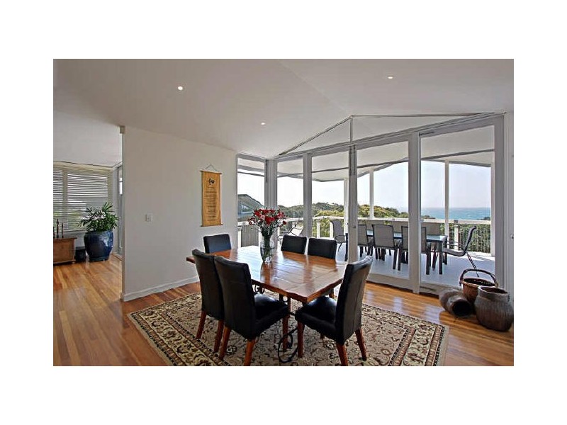 contemporary style dining room