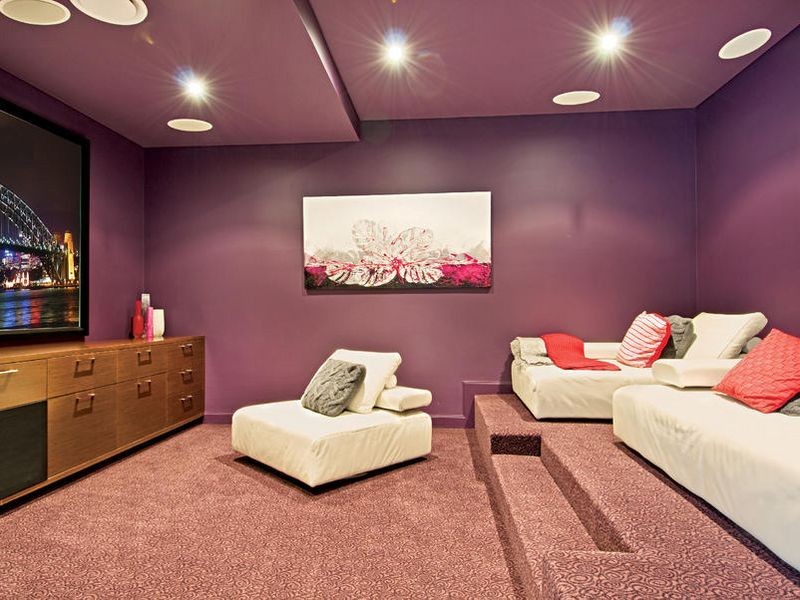 contemporary style dining room