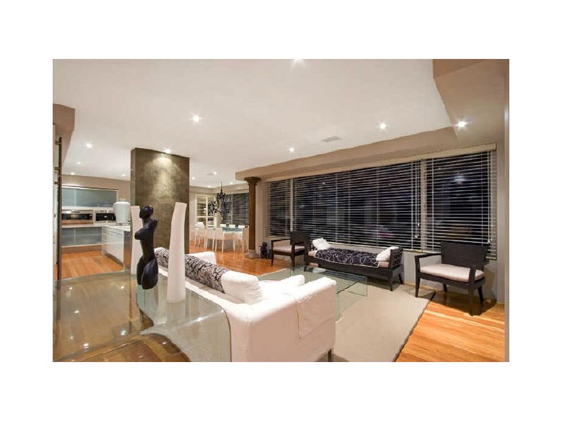 contemporary style living room