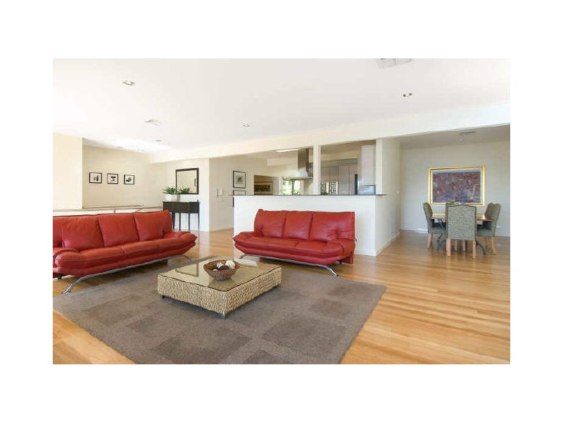 contemporary style living room