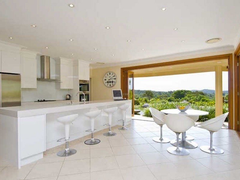 contemporary style dining room