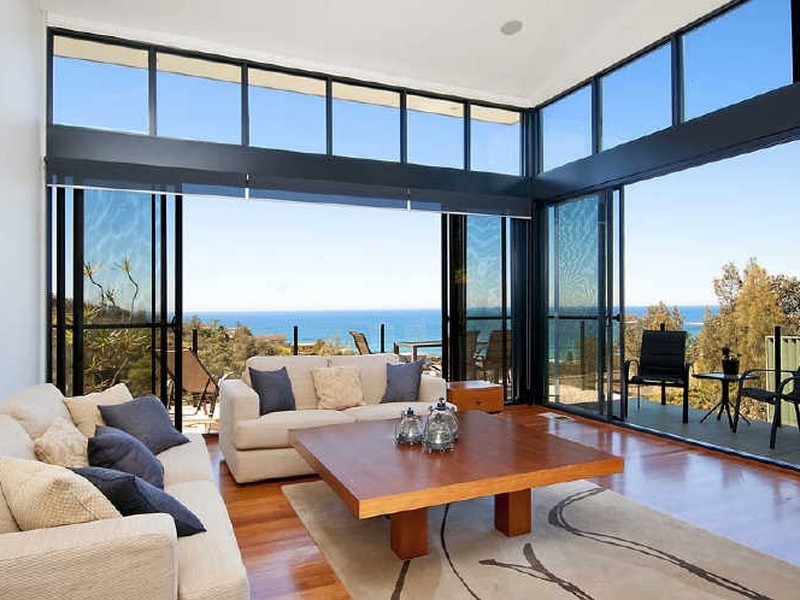 contemporary style living room