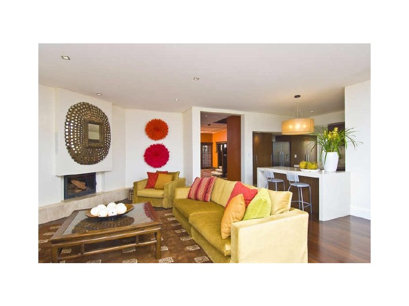 contemporary style living room