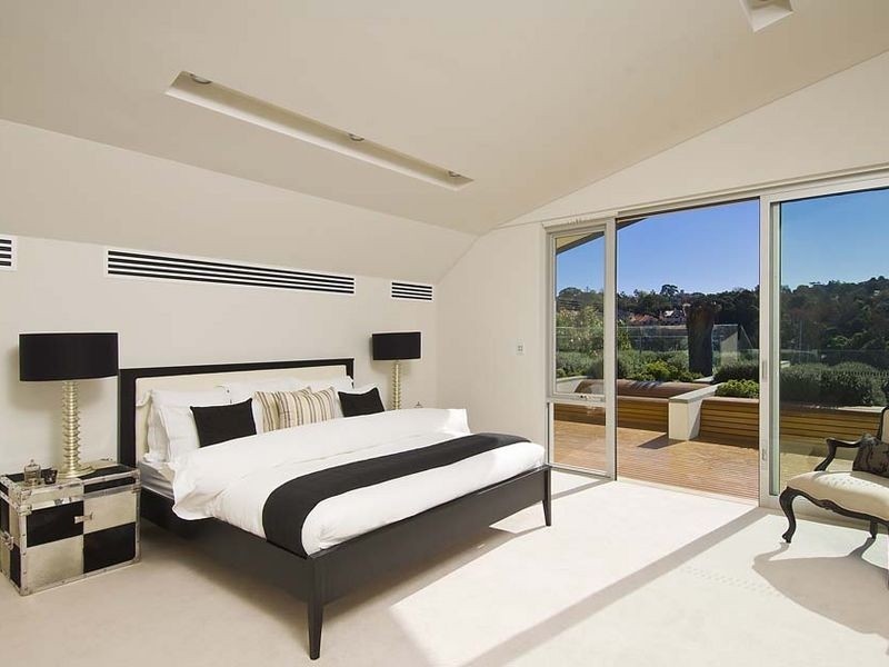 contemporary style bedroom