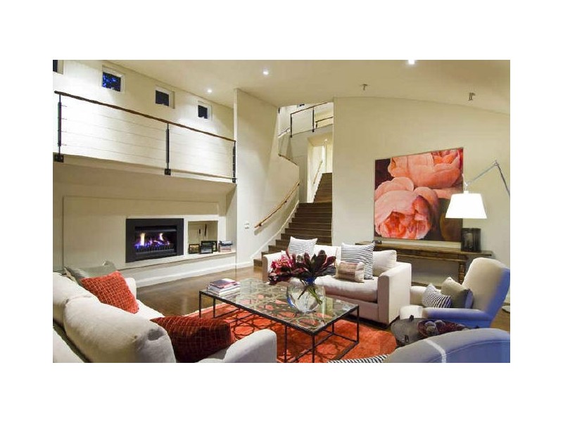 contemporary style living room
