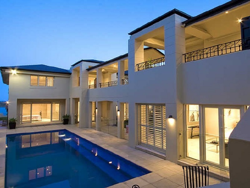 modern garden style landscape