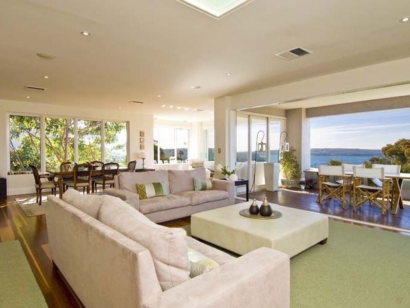 contemporary style living room