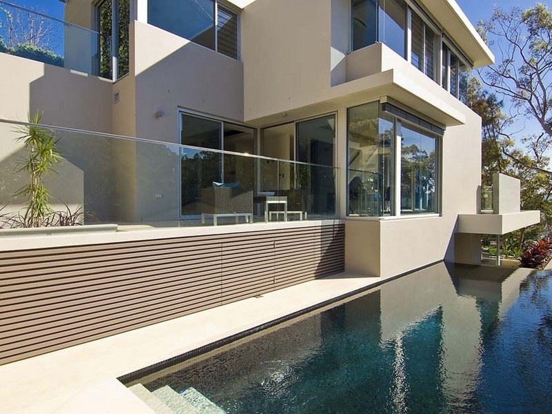 modern garden style landscape