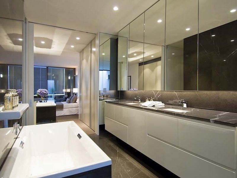 contemporary style bathroom