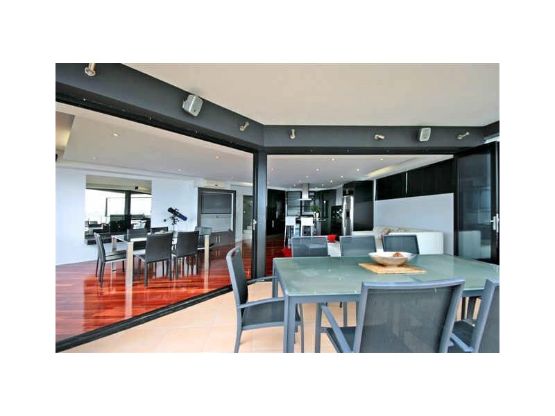 contemporary style dining room