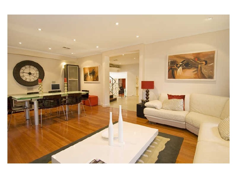 contemporary style living room