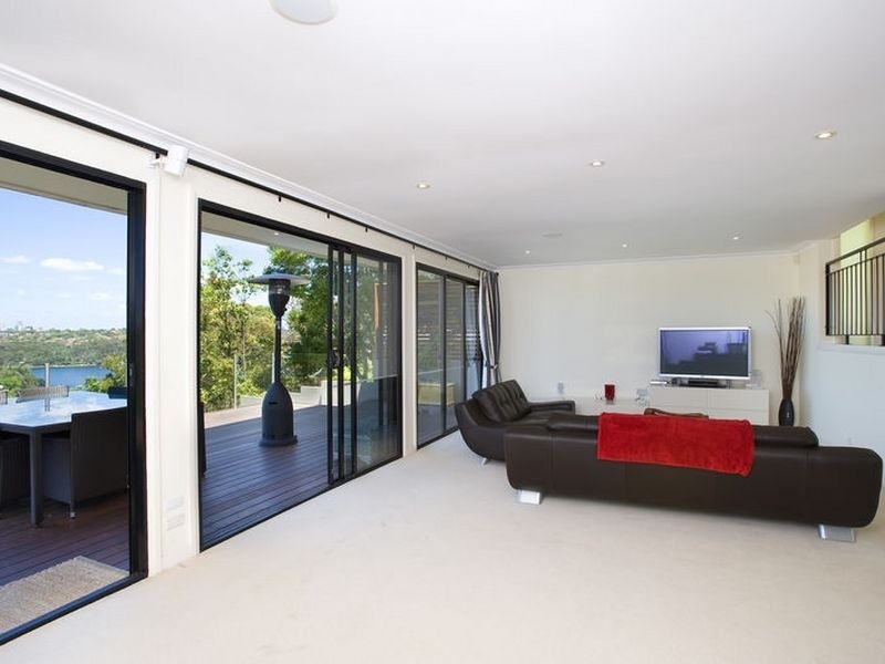 contemporary style living room