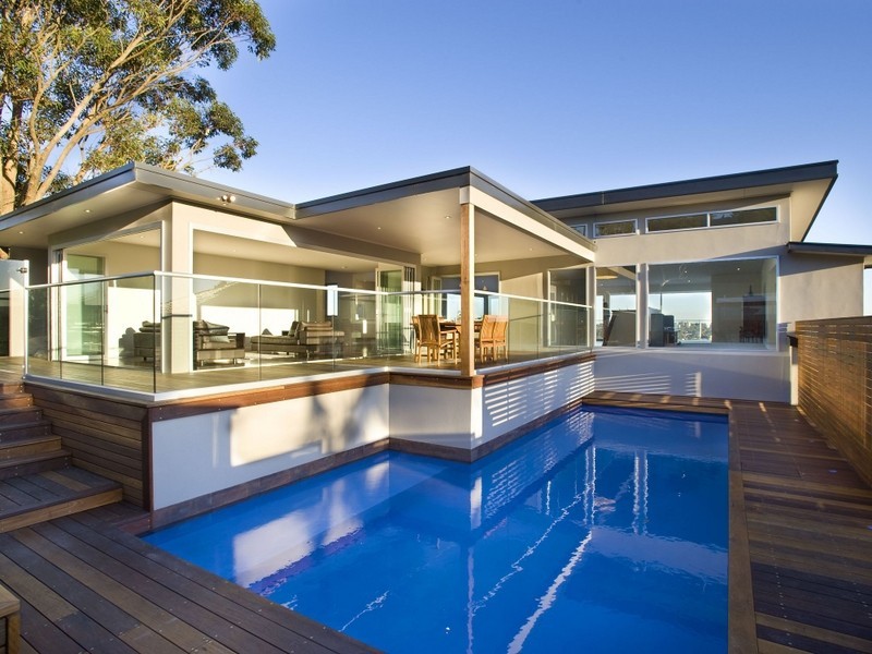 swimming pool landscapes style landscape