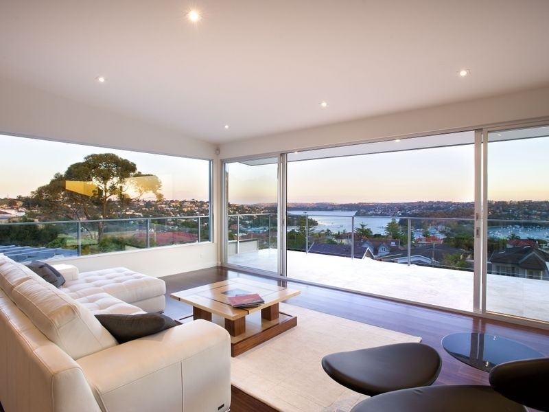 contemporary style living room