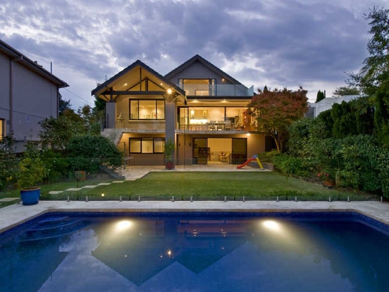 modern garden style landscape