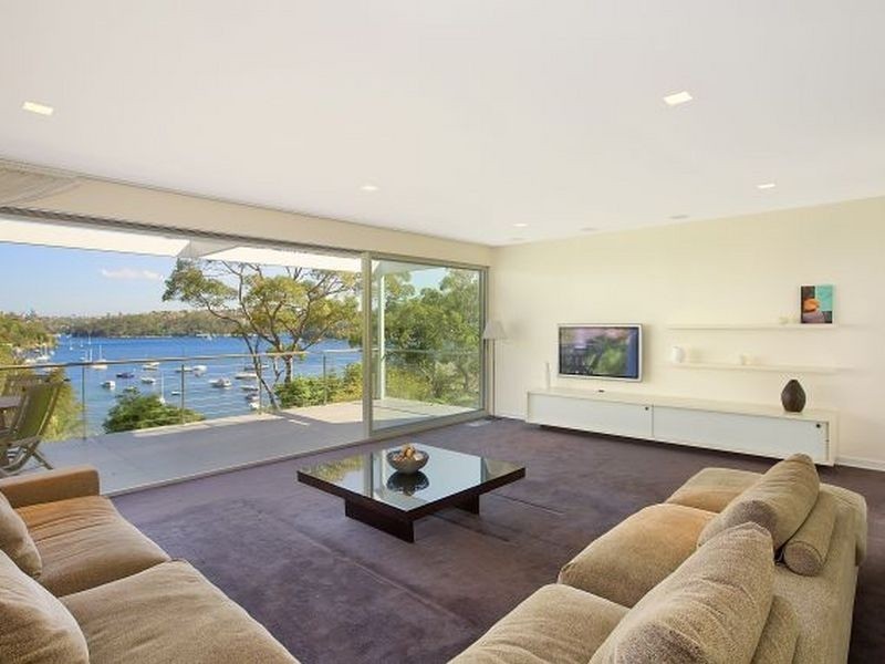 contemporary style living room