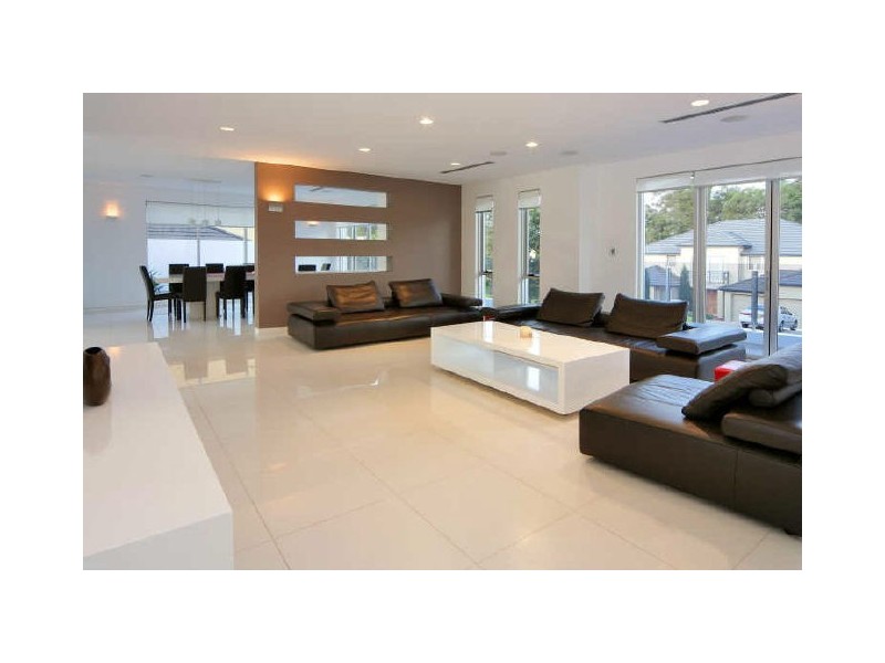 contemporary style living room