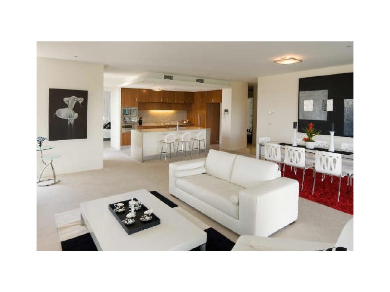 contemporary style living room