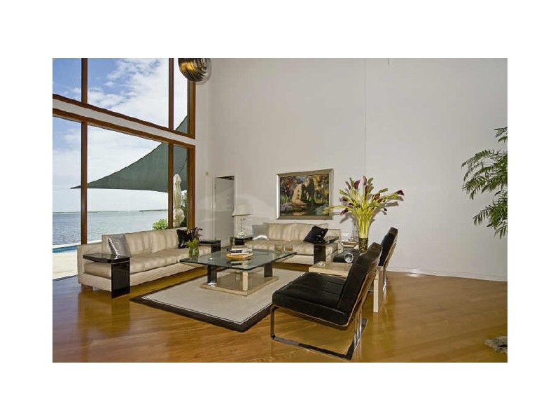 contemporary style living room