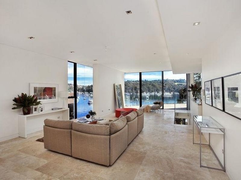 contemporary style living room