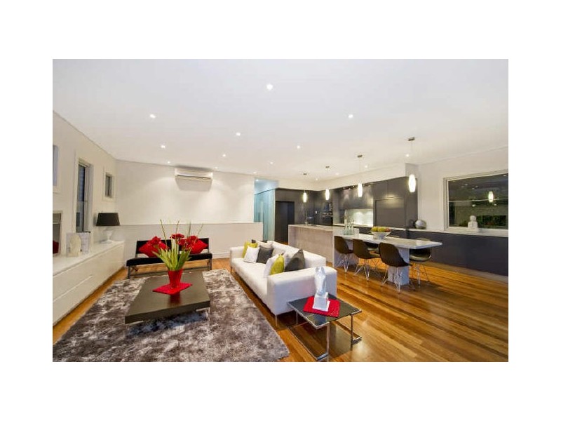 contemporary style living room