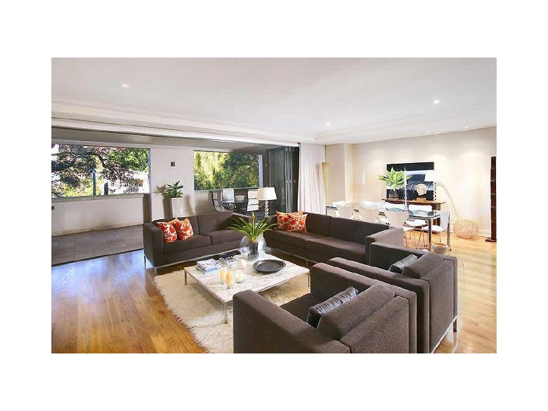 contemporary style living room