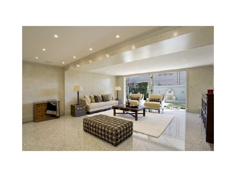 contemporary style living room