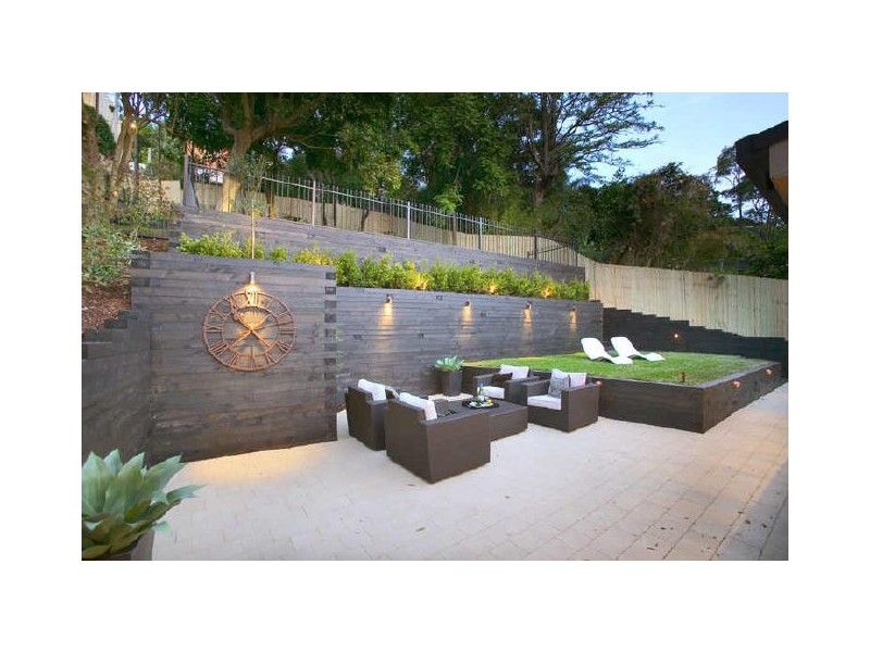 courtyard inspired style landscape