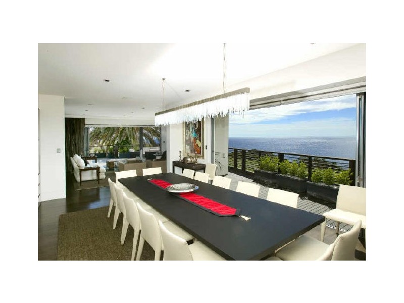 contemporary style dining room