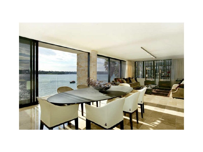 contemporary style dining room