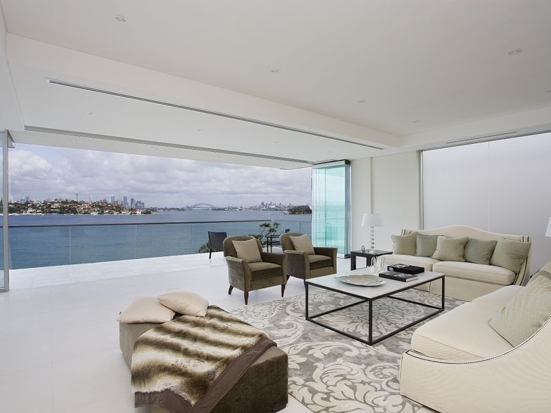 contemporary style living room