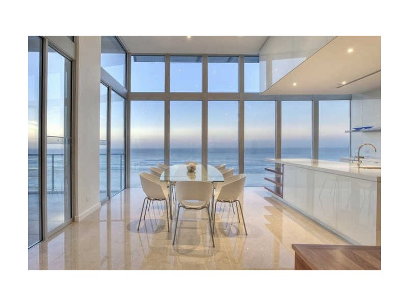 contemporary style dining room