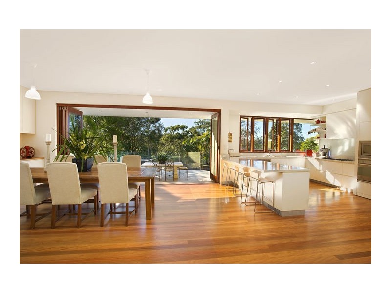 contemporary style dining room