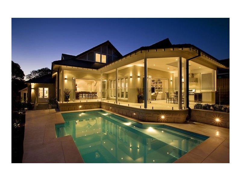 modern garden style landscape