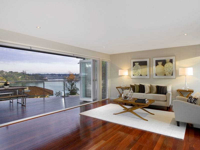 contemporary style living room