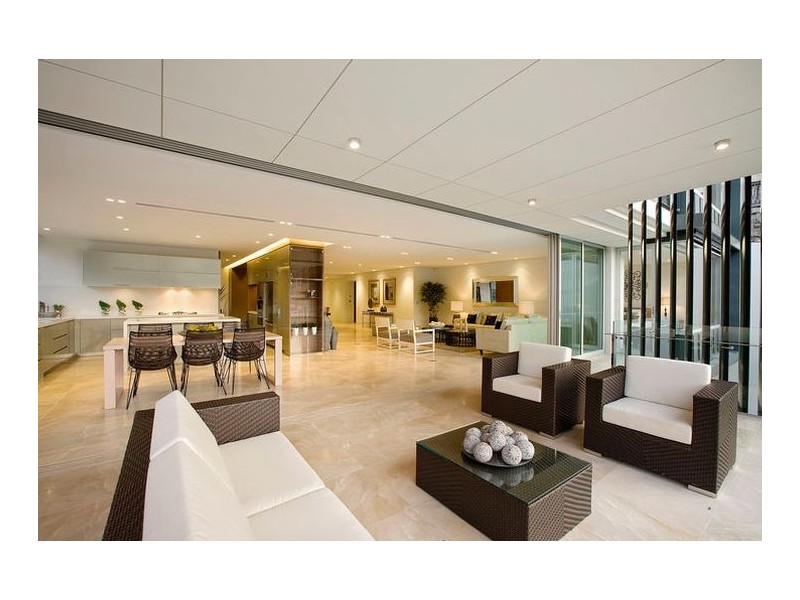 contemporary style living room