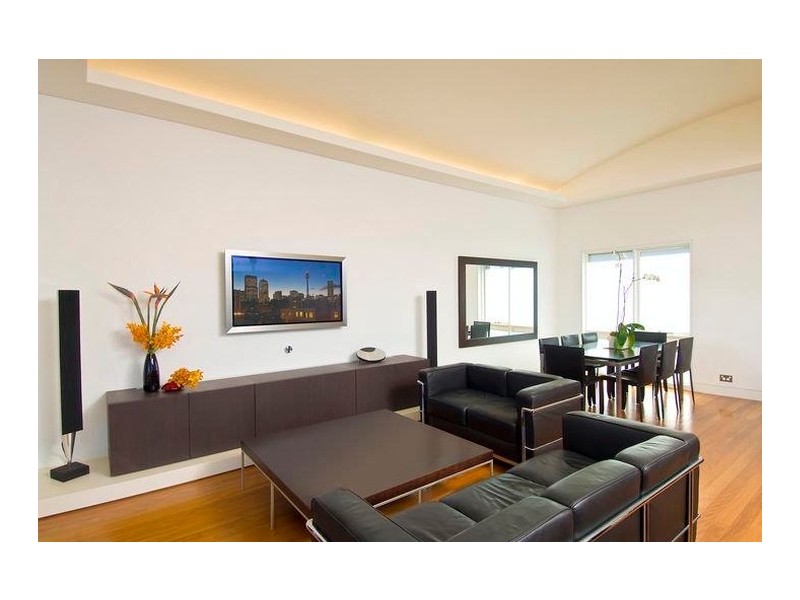 contemporary style living room