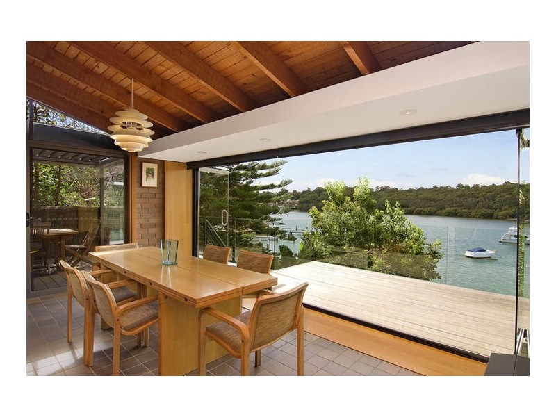 contemporary style dining room