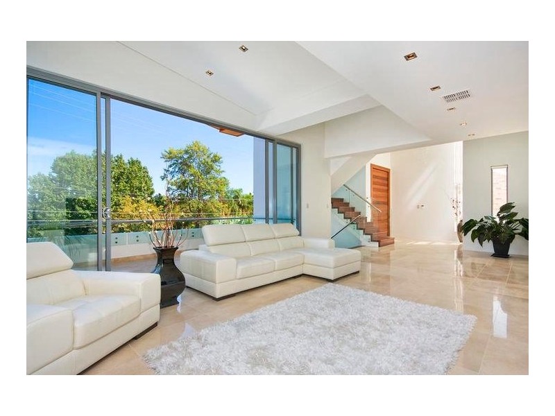 contemporary style living room