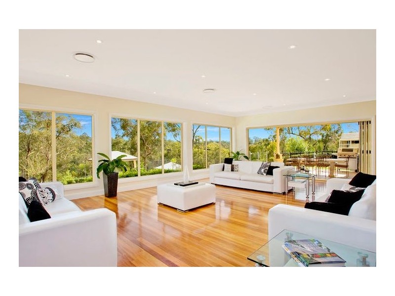 contemporary style living room