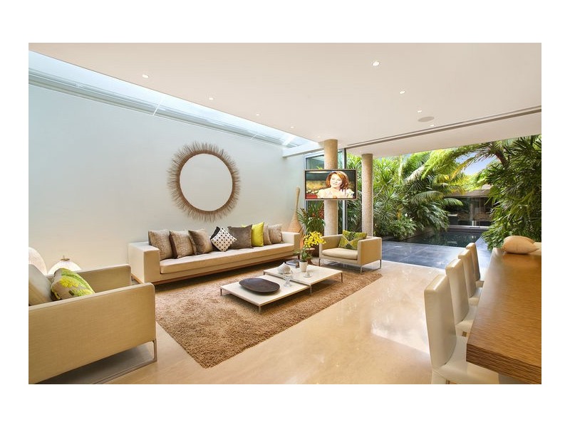 contemporary style living room